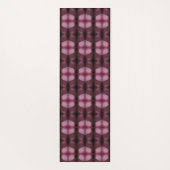 マゼンタフラワーフォグイレブン ヨガマット (裏面)