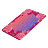 マゼンタフローラ写真 マグネット (左側)