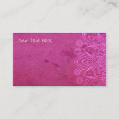 マゼンタマンダラマインド体スピリットインストラクター 名刺 (裏面)