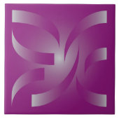 マゼンタリボン タイル (正面)