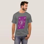 マゼンタリボン Tシャツ (正面フル)