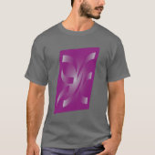 マゼンタリボン Tシャツ (正面)