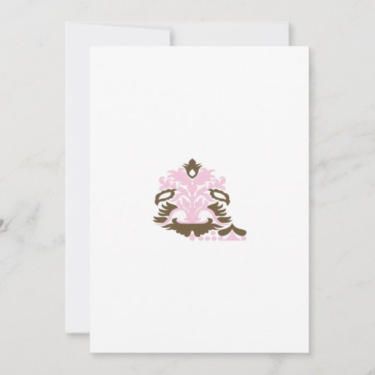 マゼンタレッドと黄色オレンジの装飾 シーズンカード (正面)