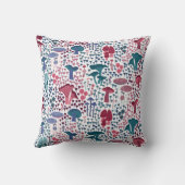 マゼンタレトロキノコ クッション (裏面)