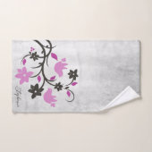 マゼンタロバードバスタオルセット バスタオルセット (ハンドタオル)