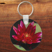 マゼンタロータス《植物》スイレン キーホルダー (正面)