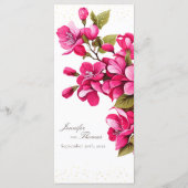 マゼンタワイルドバラ結婚ズ メニュー (裏面)