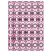 マゼンタ感謝祭トルコフローラテーブルクロス テーブルクロス (正面)