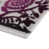 マゼンタ感謝祭トルコフローラ裁断ボード カッティングボード (角)