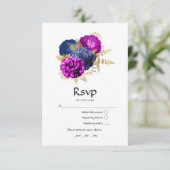 マゼンタ海軍と金ゴールドフローラ結婚ズ 出欠カード (スタンド正面)