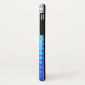 マゼンタ紫ピンク青パターン Case-Mate iPhoneケース (裏面/左)