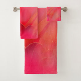 マゼンタ色Viva 2023 バスタオルセット