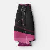 マゼンタ花柄 ボトルクーラー (裏面)