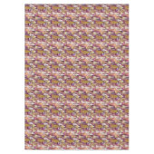 マゼンタ金ゴールドクリスマスパターン#25 ID1009 テーブルクロス (正面)