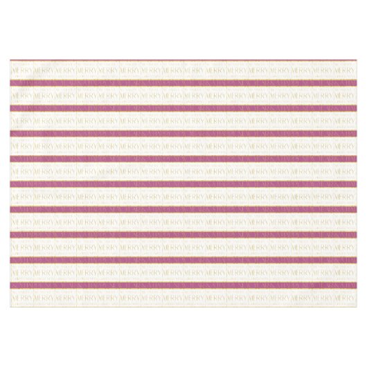 マゼンタ金ゴールドクリスマスパターン#35 ID1009 テーブルクロス (正面(横))