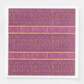 マゼンタ金ゴールドクリスマスパターン#35b ID1009 (正面)