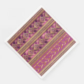 マゼンタ金ゴールドクリスマスララパターン#27 ID1009 (コーナー)