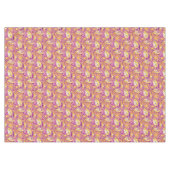 マゼンタ金ゴールドメリークリスマスパターン#21 ID1009 テーブルクロス (正面(横))