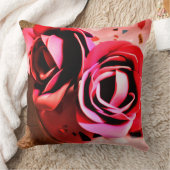 マゼンタ開花 クッション (ブランケット)