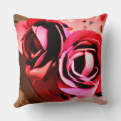 マゼンタ開花 クッション (裏面)