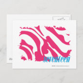 マゼンタ3 ポストカード (正面/裏面)