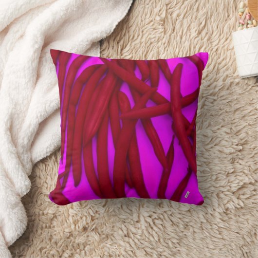 マゼンタ クッション (ブランケット)