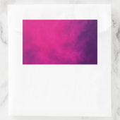 マゼンタ パープル 煙 ステッカー - カスタマイズ可能 (バッグ)