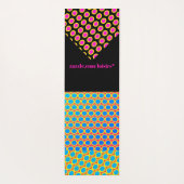 マゼンタ ヨガマット (裏面)