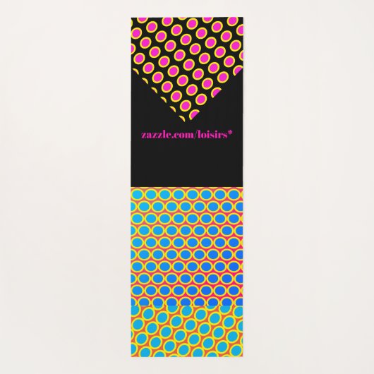 マゼンタ ヨガマット (裏面)