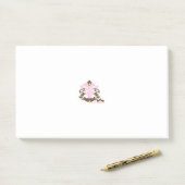 マゼンタ – 赤、黄色がかったオレンジ色の装飾 ポストイット (デスク)