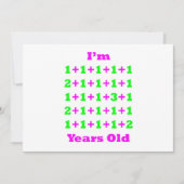 マゼンタGr 30歳の カード (正面)