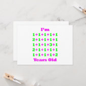 マゼンタGr 30歳の カード (正面/裏面インサイチュ)