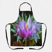 マゼンダ素晴らしーグリーンサボサボダリア エプロン (正面)