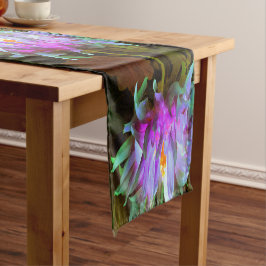 マゼンダ素晴らしーグリーンサボサボダリア ショートテーブルランナー