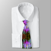 マゼンダ素晴らしーグリーンサボサボダリア ネクタイ (タイ)