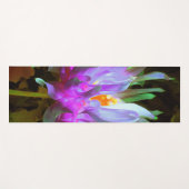 マゼンダ素晴らしーグリーンサボサボダリア ヨガマット (正面(横))