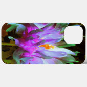 マゼンダ素晴らしーグリーンサボサボダリア Case-Mate iPhoneケース (裏面 (横))