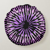 マゼンモダンタカラフルラウンド装飾用クッション ラウンドクッション (裏面)