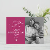 マゼンモダンタ写真母の日 シーズンカード (スタンド正面)