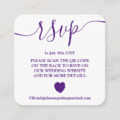 マゼンモダンタ式出欠QRコードエンクロージャカー エンクロージャーカード (正面)