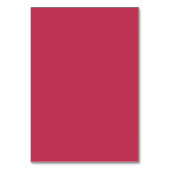 マゼンモダンタ色とブラックミニマル結婚色 テーブルナンバー (裏面)