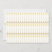 マゼンモダンタ&ブラックタイポグラフィ| 18誕生日 招待状 (裏面)