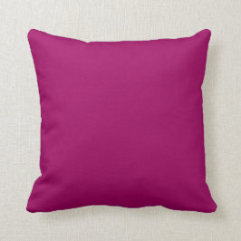 マゼン無地のタ色ポップ・アートの(Magenta of Color) クッション