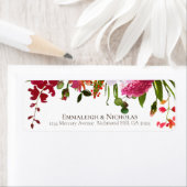 マゼン結婚タピンクサンゴフローラアドレス ラベル (インサイチュ)