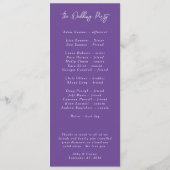 マゼン鮮やかタカジュアル紫バイオレットイエロー プログラム (裏面)