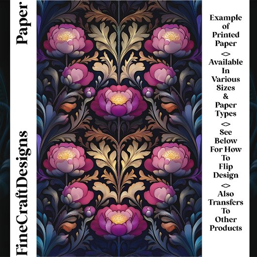 マゼン鮮やかタ、ピンク牡丹開花CT3クラフト紙