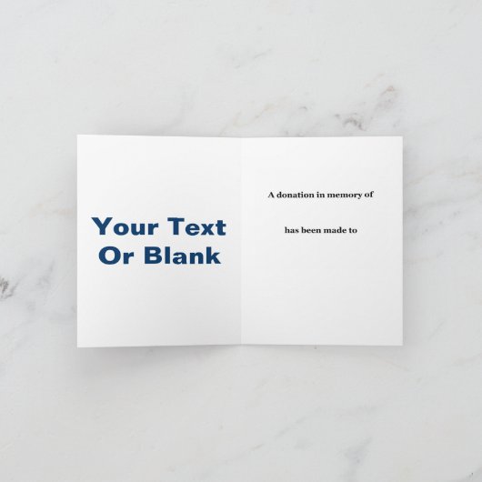 マゼヴァ寄付 カード (内部)