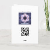 マゼヴァ悔やみや弔慰 カード (裏面)