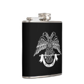マソニックのシンボルとしての両頭のワシ フラスク (右)