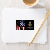 マソニックの心（黄色がかった） ラベル (インサイチュ)